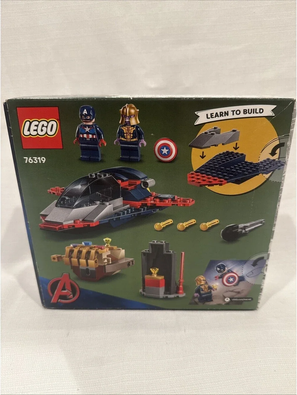 LEGO® Marvel Captain America vs. Thanos 76319